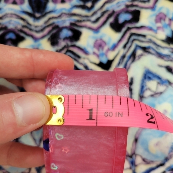 NEW Handmade Resin Pink Trinket Box With A Dasisy And Extras - Picture 7 of 10